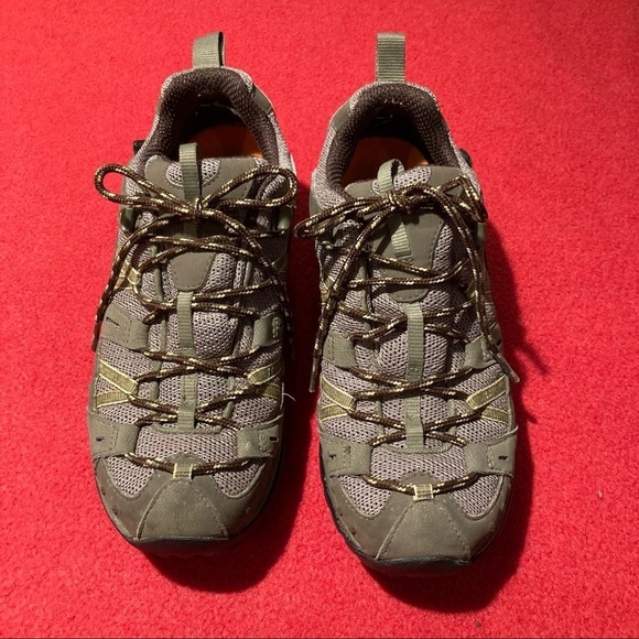 MERRELL Sz 8.5  Hiking Lace-up Vibram Sole Aircushion GoreTex Sneakers - Picture 2 of 10